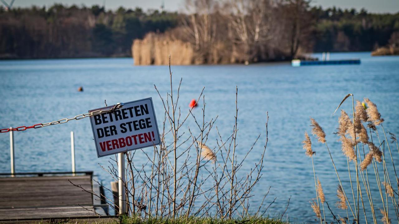 Villa Ferienhaeuser Kiebitzsee Falkenburg Exterior foto